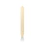 Cone shaped candle / Household candle ARIETTA, cream, 24,9cm, Ø 1.1"/2,8cm, 16h - Made in Germany