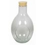 Glass Terrarium VINELLA, cork lid, side opening, ball/round, clear, 12"/31cm, Ø7"/18cm