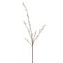 Artificial willow catkin branch LARDEIRA, white, 3ft/95cm