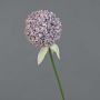 Artificial Allium flower DURBAN, light purple, 28"/70cm