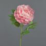 Silk peony DIVIN, pink, 26"/65cm