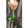 Fake flower Tulip PJASSINA, apricot-pink, 26"/65cm