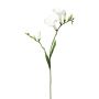 Artificial branch Freesia FONDYL, white, 28"/70cm