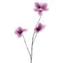 False branch Magnolia FLAVA, dark pink-white, 33"/85cm