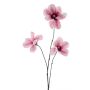 False branch Magnolia FLAVA, fuchsia-white, 33"/85cm