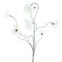 Decorative branch Magnolia MAZANA, cream, 4ft/125cm