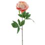False peony TALFY, pink-cream, 26"/65cm
