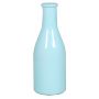 Glass bottle ANYA, light blue, 7"/18cm, Ø2.6"/6,5cm