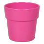 Orchid pot MARIVAN, ceramic, dark pink, 4.9"/12,5cm, Ø5.3"/13,5cm