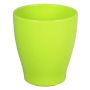 Orchid pot MALAYER, ceramic, apple-green, 6"/15cm, Ø5.2"/13,2cm