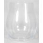 Candle glass KASINDA, clear, 12,5"/32cm, Ø10"/26cm