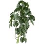 Artificial hanging plant Philodendron Monstera Deliciosa TRANE, spike, 20"/50cm
