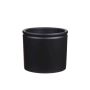 Ceramic pot ALCHIBA, anthracite matt, 4.9"/12,5cm, Ø5.5"/14cm