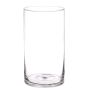 Cylinder candle holder SANYA AIR made of glass, clear, 11"/29cm, Ø6"/15,5cm