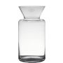 Glass vase FAHSAI, clear, 12"/30cm, Ø6"/15cm