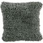 Cuddly cushion FALKO, moss green, 20"x20"/50x50cm