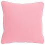 Decorative cushion VALENDA, pink, 18"x18"/45x45cm