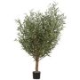 Artificial tree Olive tree BASLU, natural stem, fruits, 5ft/160cm