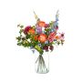 Decorative flower bouquet FEME, colourful, 3ft/90cm, Ø22"/55cm