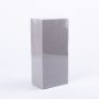 ®mosy Floral foam block BEBO for artificial flowers, in foil, grey, 9"x4.3"x3"/23x11x7,5cm
