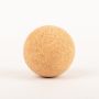 Cork ball MEDORA made of agglomerated cork, natural, Ø2.3"/5,8cm