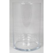 Floor vase SANYA OCEAN, cylinder/round, clear, 16"/40cm, Ø10"/25cm