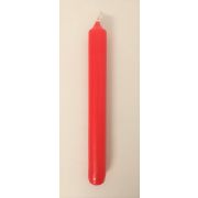 Candlestick / Taper candle CHARLOTTE, red, 18,5cm, Ø2,1cm, 6,5h - Made in Germany