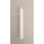 Candlestick / Taper candle CHARLOTTE, ivory, 18,5cm, Ø2,1cm, 6,5h - Made in Germany