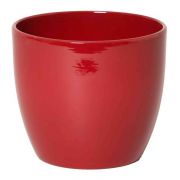 Small flower pot TEHERAN BASAR, ceramic, wine red, 2.4"/6cm,  Ø3"/7,5cm