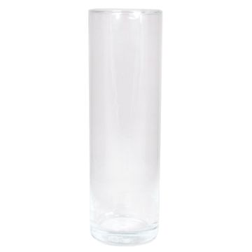 Glass cylinder vase SANYA OCEAN, transparent, 10.2"/26 cm, Ø 3.3"/8,5 cm