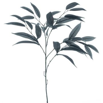 Artificial branch Mango WENLIAN, blue-green, 30"/75cm