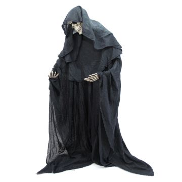 Halloween decorative figurine skeleton SIFRIDUS with cape, 160cm