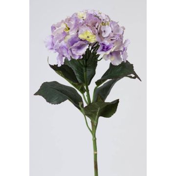Artificial flower hydrangea ANGELINA, light purple, 28"/70cm, Ø 9"/23cm