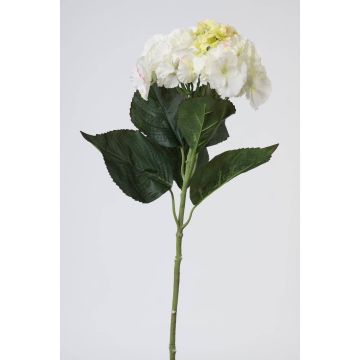 Artificial flower hydrangea ANGELINA, cream-white, 28"/70cm, Ø 9"/23cm