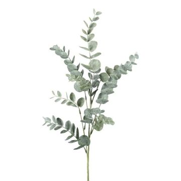 Decorative eucalyptus branch BLOKEN, grey-green, 18"/45cm