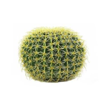 Plastic gold ball cactus BODOM, yellow-green, Ø 14"/35cm