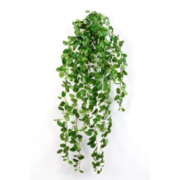 Artificial mosaic plant JAMIRO on spike, green-white, 33"/85cm