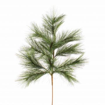 Artificial pine branch HELENE, green, 28"/70cm