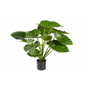 Artificial Alocasia Calidora SALONI, green, 30"/75cm
