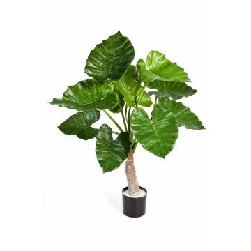 Artificial plant Alocasia Calidora SURI, green, 31"/80cm