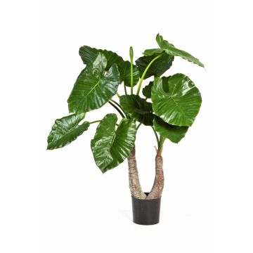 Artificial plant Alocasia Calidora SURI, green, 3ft/100cm