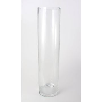 Cylinder vase SANSA AIR made of glass, clear, 31.5"/80cm, Ø 7.87"/20cm