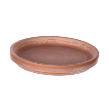 Saucer for plant pot ADESINA, terracotta, brown, Ø10cm