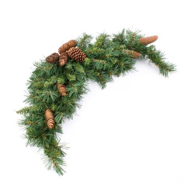 Decorative fir door arch ALFRED, crossdoor, flame retardant, 3ft/90cm