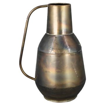 Carafe PERSEUS, metal, with handle, bronze, 17"/42,5cm, Ø9"/24cm