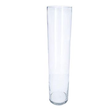 Flower glass vase SANYA AIR, clear, 70cm, Ø15cm