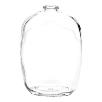 Glass meplat bottle PAISANTO, clear, 2.9"x1.4"x4.3"/7,5x3,5x11cm