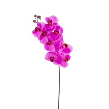 Artificial twig Phalaenopsis orchid AURELIA, pink, 3ft/95cm