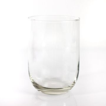 Glass table vase MARISA, clear, 8"/20cm, Ø5.3"/13,5cm