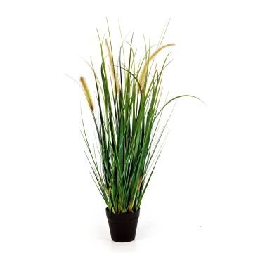 Artificial foxtail grass FEHMI with panicles, green, 24"/60cm